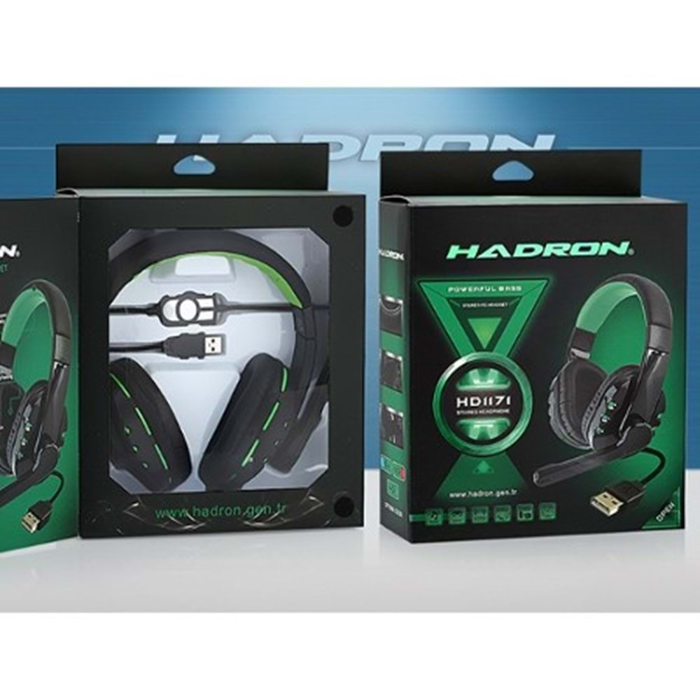 TR//HADRON HD1171 Usb Girişli Gaming Kulaklık